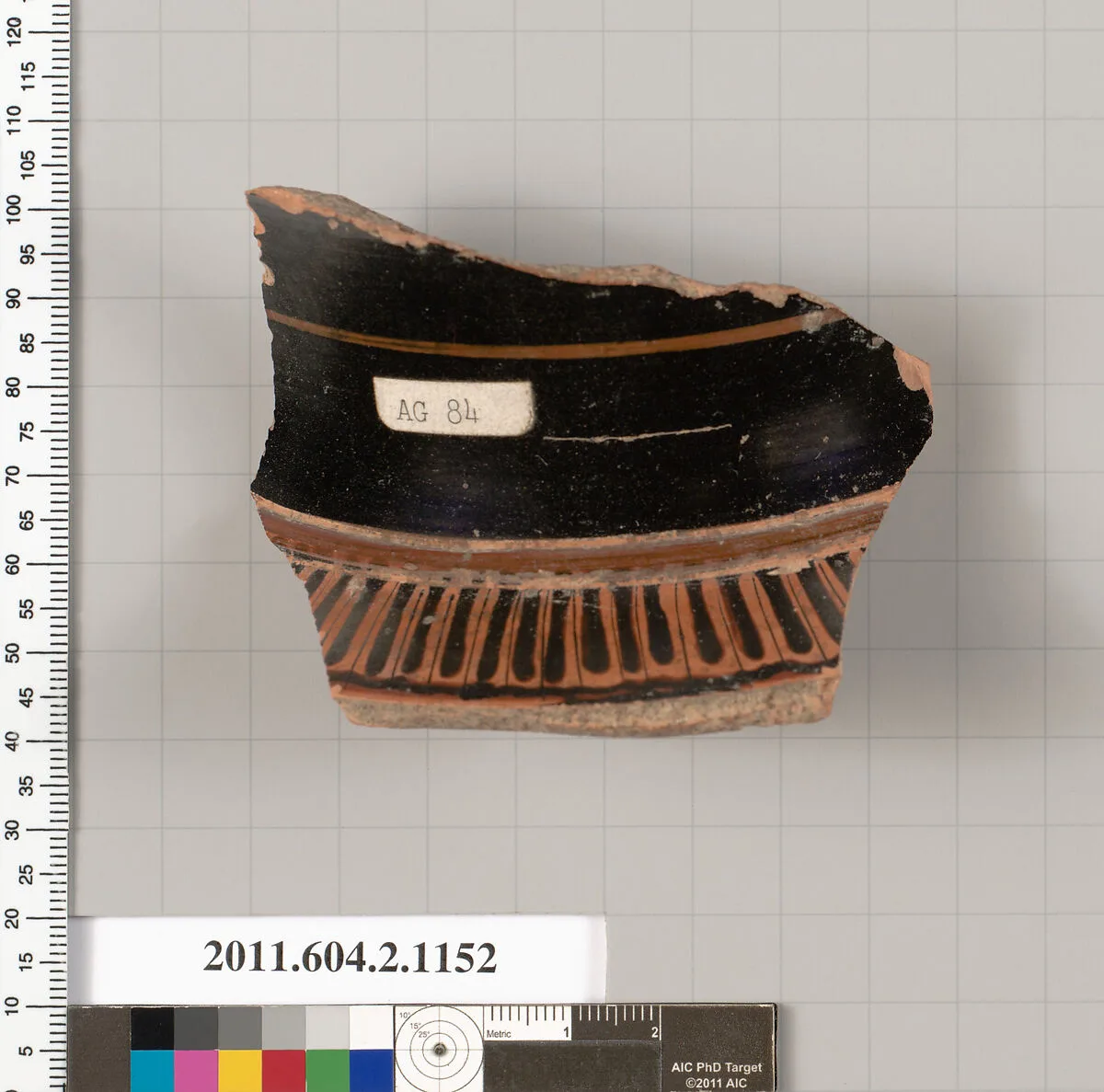 Terracotta fragment of an oinochoe (jug) ? — Unknown