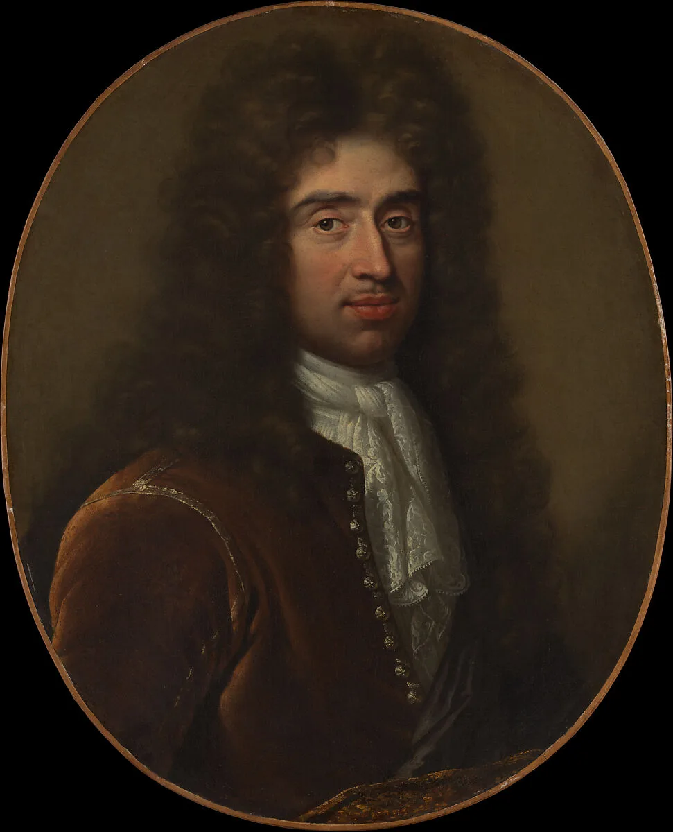 Portrait of a Man in a Brown Coat — French Painter