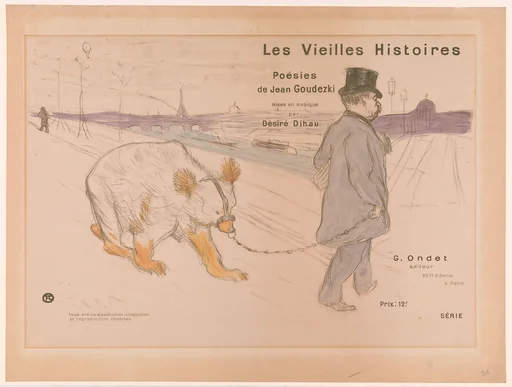 Cover Design for "Les Vieilles Histoires"