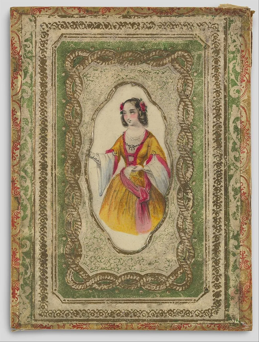 Boxed Valentine's Day Card — Anonymous, British, 19th century
