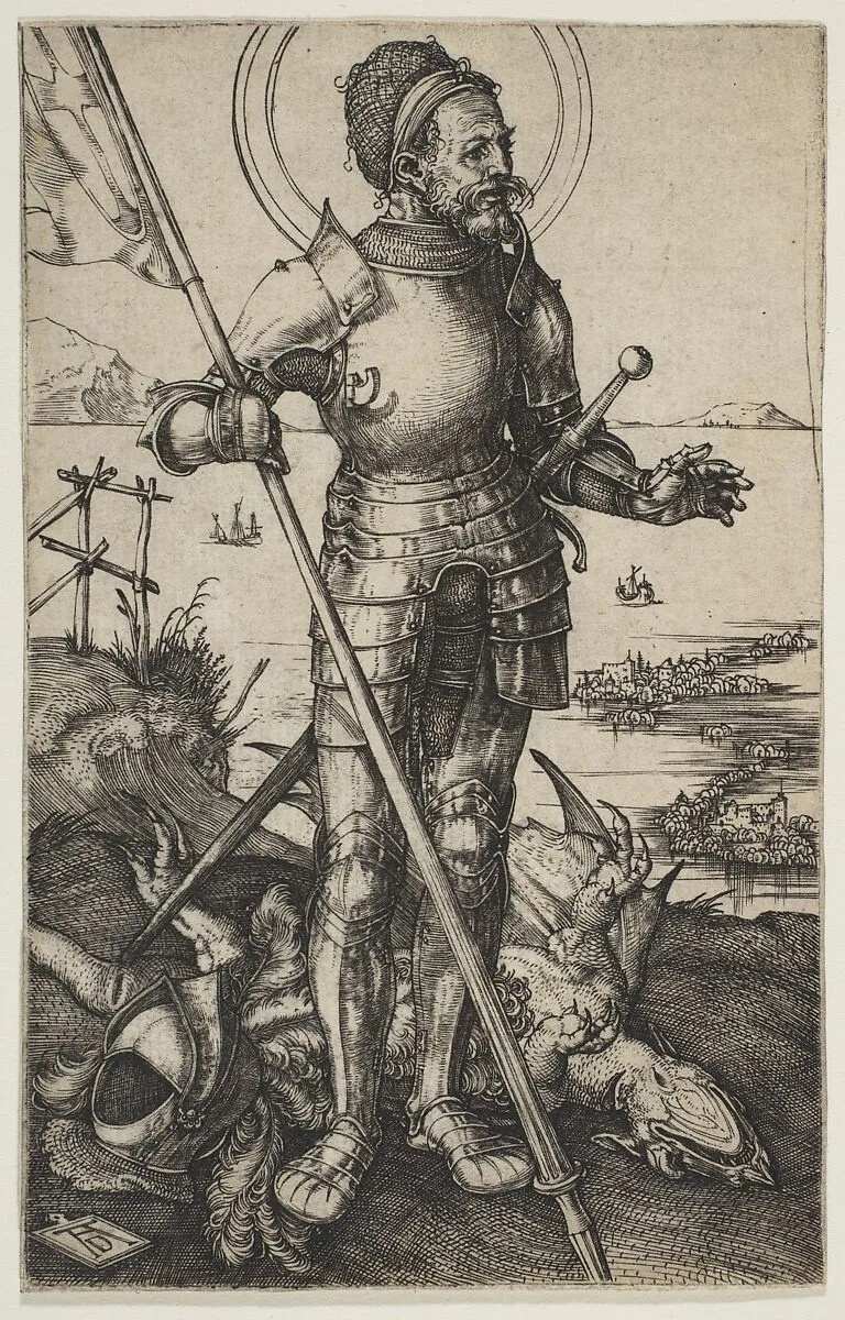 Saint George Standing — Albrecht Dürer