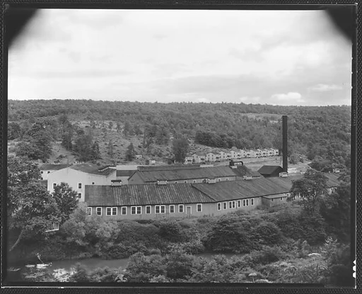 [Factory and Workers' Houses, From Elevated Position, West Virginia?]