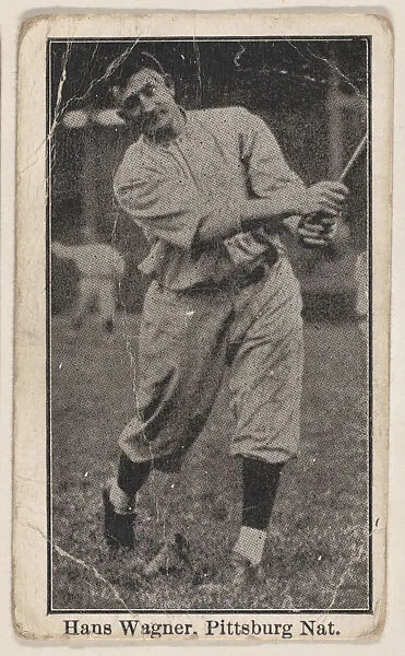 Hans Wagner, Pittsburg Nationals, from the Baseball Players set (W500) — Unknown