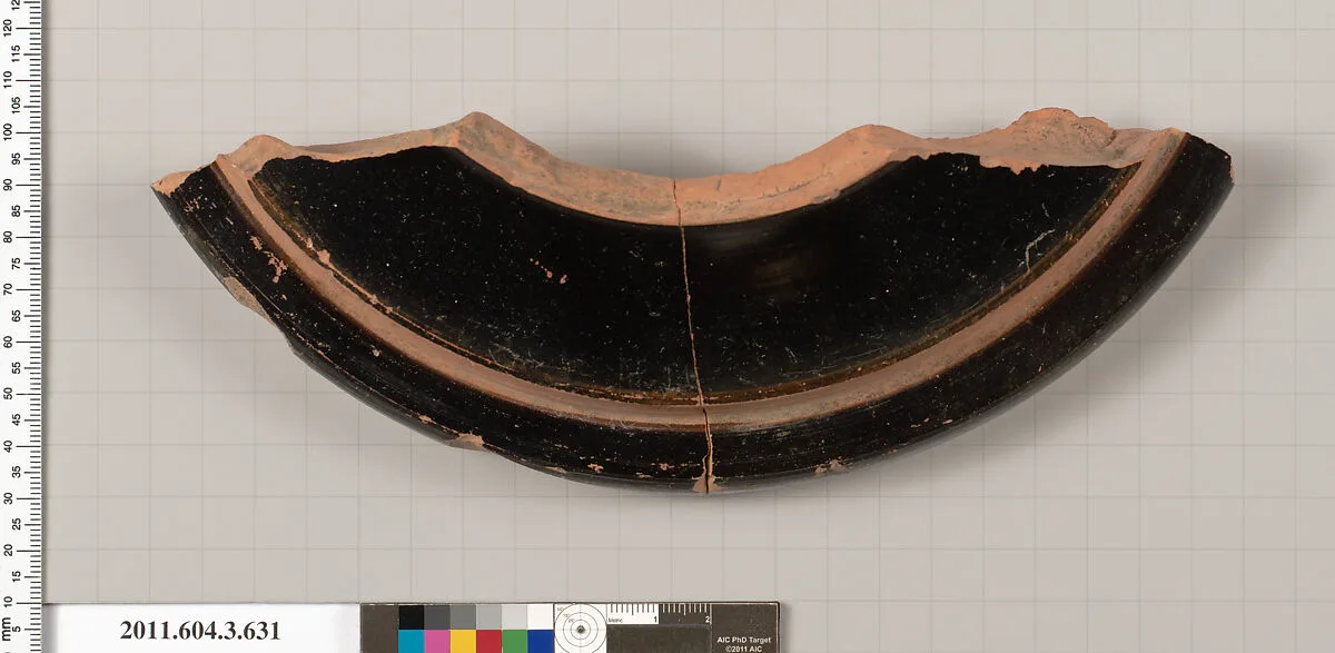 Terracotta fragment of a calyx-krater (bowl for mixing wine and water) — Unknown