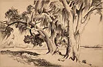 Live Oaks — Thomas Hart Benton