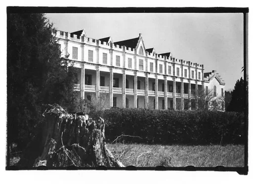 [Large Gothic Revival Building, Convent Vicinity, Louisiana]