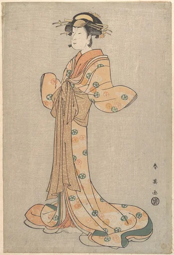 二代目中村二代目中村野塩のお軽|The Actor Nakamura Noshio II as the Courtesan Okaru