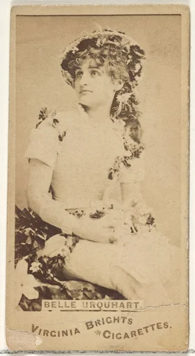 Belle Urquhart, from the Actors and Actresses series (N45, Type 1) for Virginia Brights Cigarettes