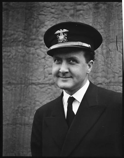 [Unidentified Man Wearing Officer's Hat]