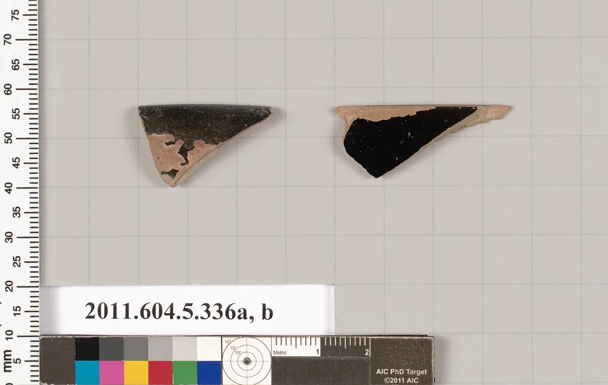 Terracotta rim fragments of kylikes (drinking cups) — Unknown