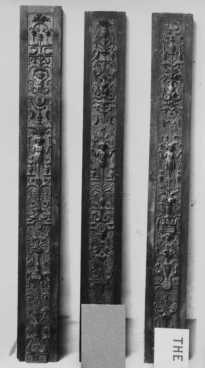 Pilaster panel (part of a set of eight) — Unknown