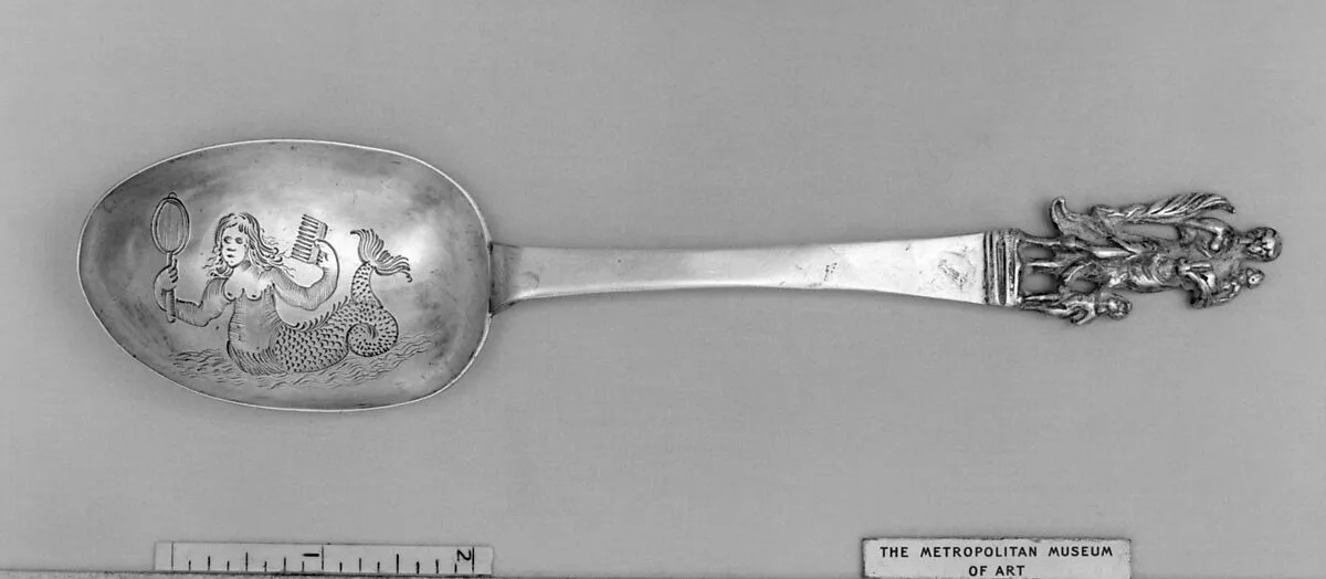 Figure-top spoon — Unknown