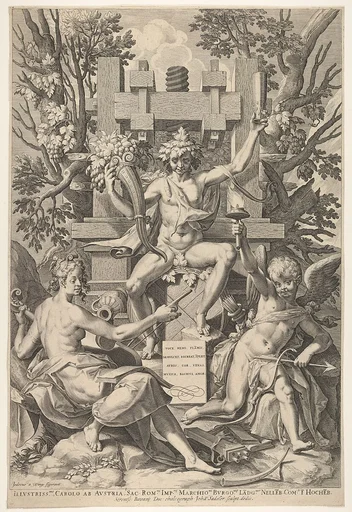 Bacchus, Music, Amor