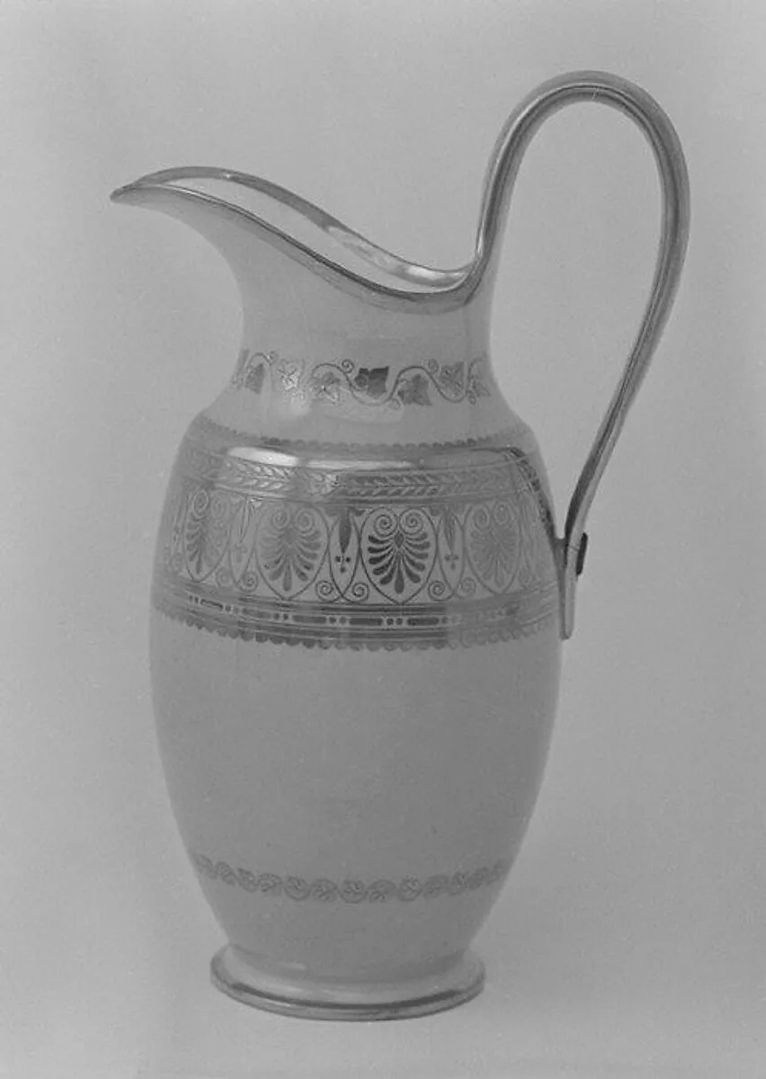 Milk jug (pot à lait pestum) (part of a service) — Sèvres Manufactory