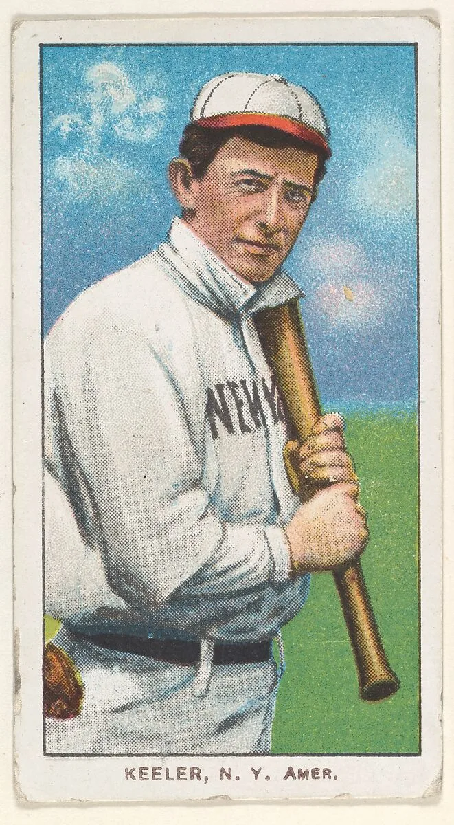 Keeler, New York, American League, from the White Border series (T206) for the American Tobacco Company — American Tobacco Company