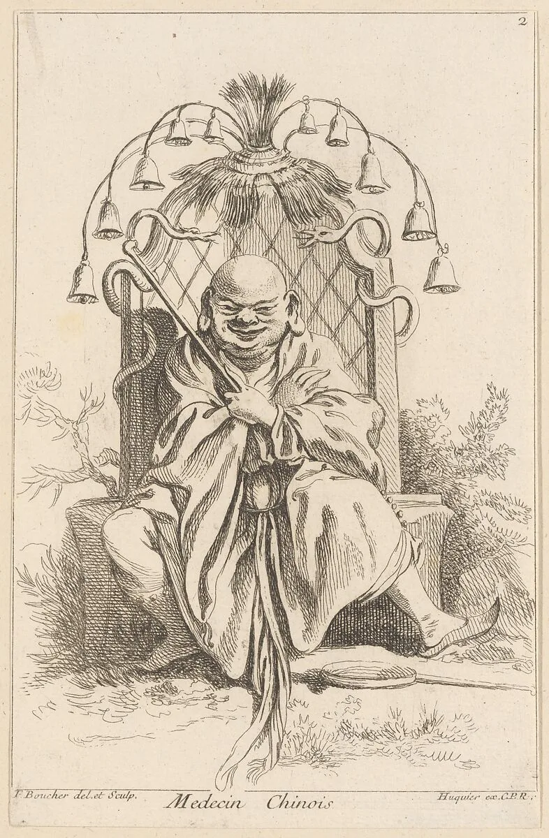 Chinese doctor — François Boucher|Gabriel Huquier