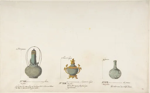 Design for Three Vases