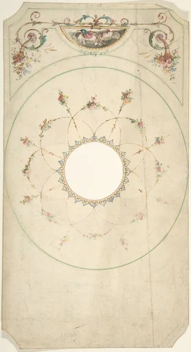 Ceiling Design with Center Cut Out