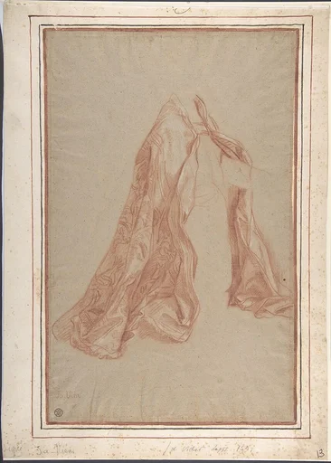 Kneeling Figure Wearing a Cope