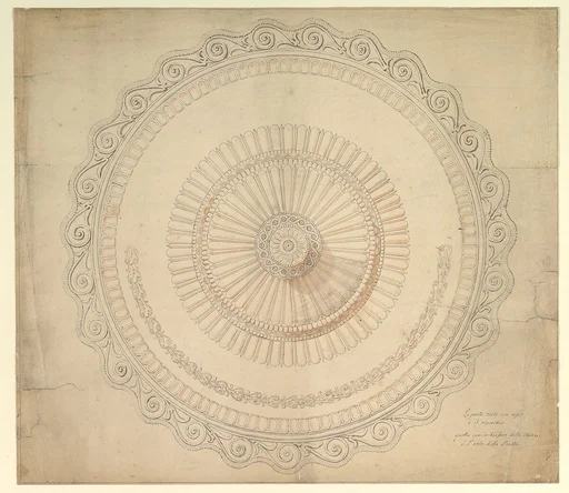 Design for a Porcelain Plate