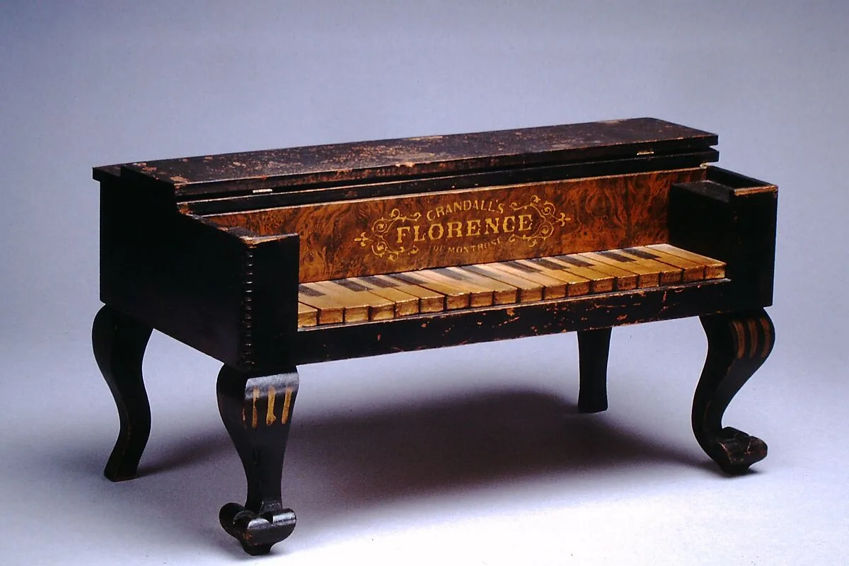 Toy Square Piano — Charles Martin Crandall