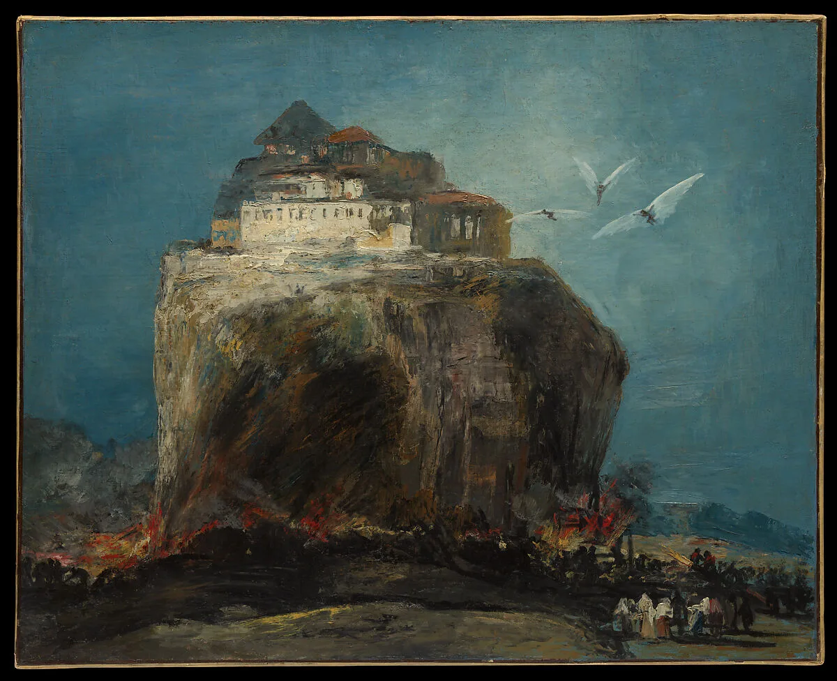 A City on a Rock — Goya