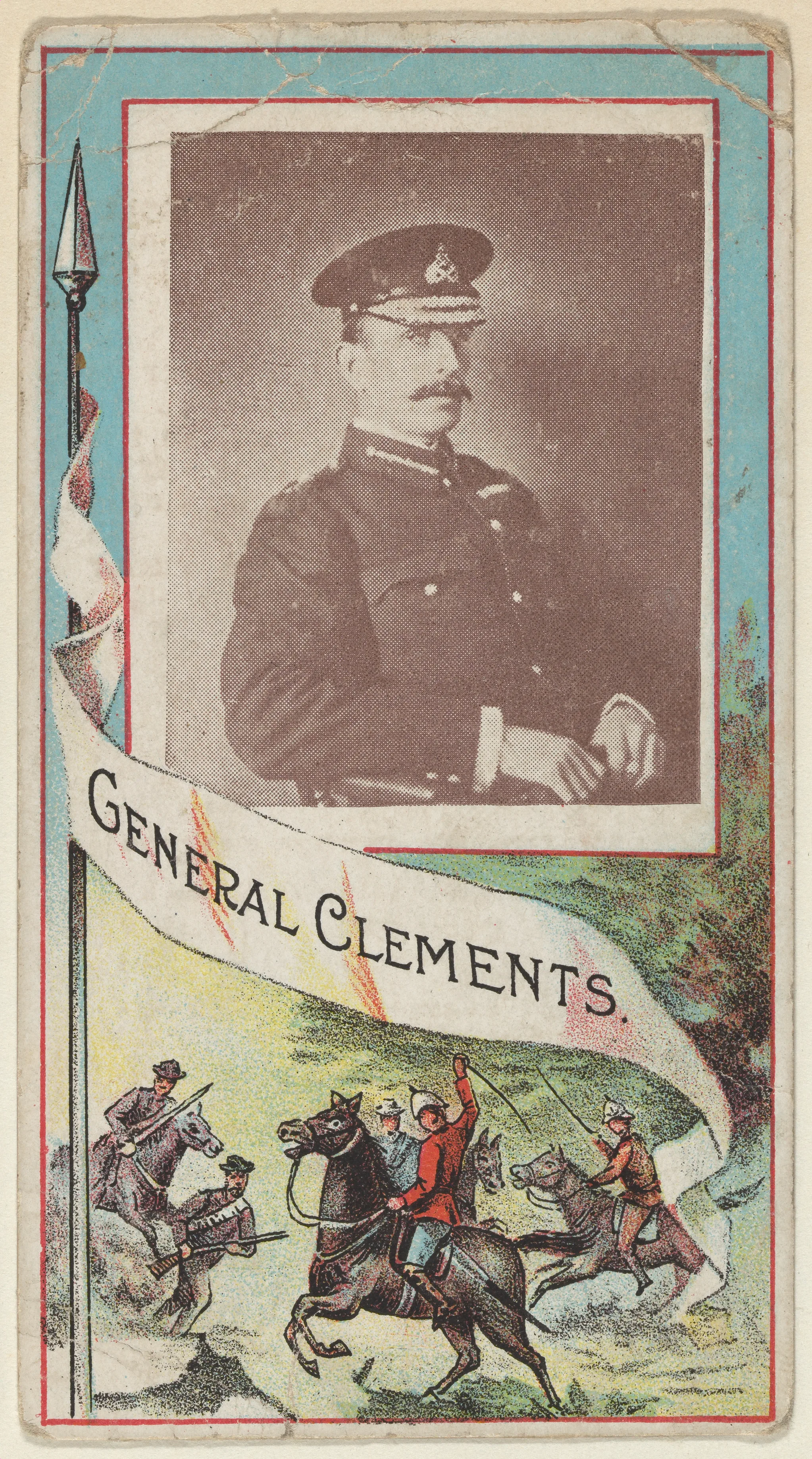 General Clements, from the "Generals" series (T64), issued by D.H. McAlpin & Co. Tobacco Company — D.H. McAlpin & Co. Tobacco Company