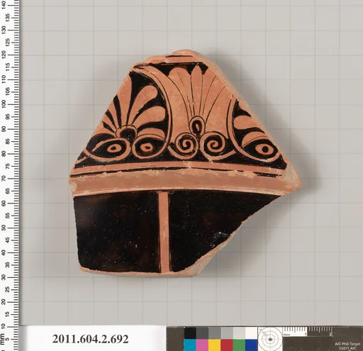 Terracotta fragment of a calyx-krater (bowl for mixing wine and water)