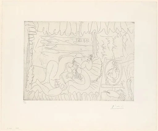 Raphael and the Fornarina I, from 347 Suite