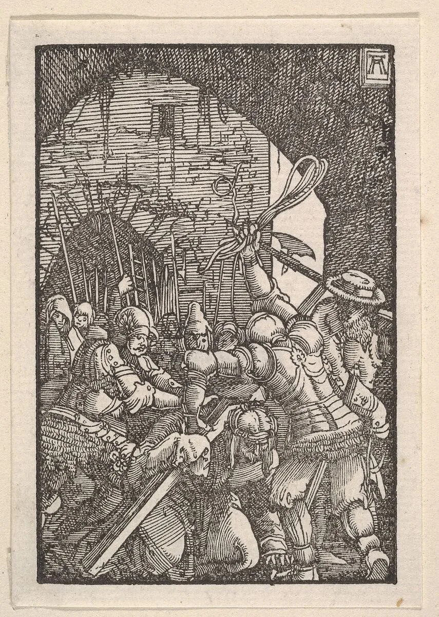 Christ Carrying the Cross, from The Fall and Salvation of Mankind Through the Life and Passion of Christ — Albrecht Altdorfer