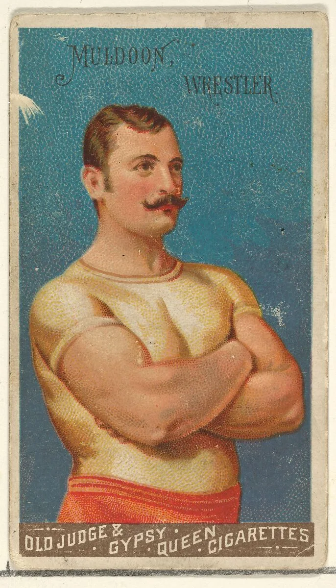 Muldoon, Wrestler, from the Goodwin Champion series for Old Judge and Gypsy Queen Cigarettes — Goodwin & Company
