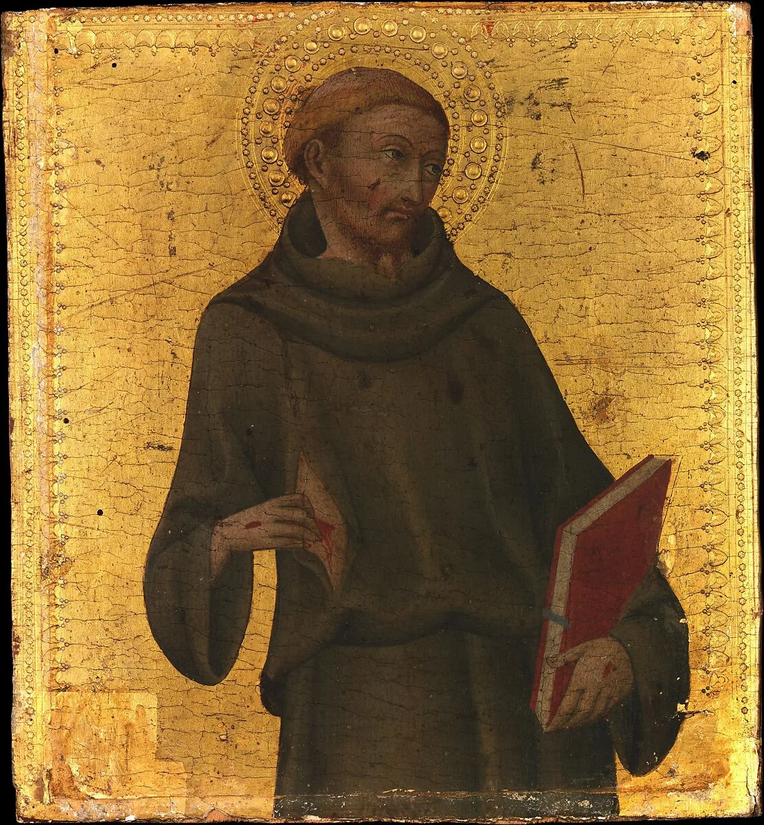 Saint Francis — Sano di Pietro (Ansano di Pietro di Mencio)