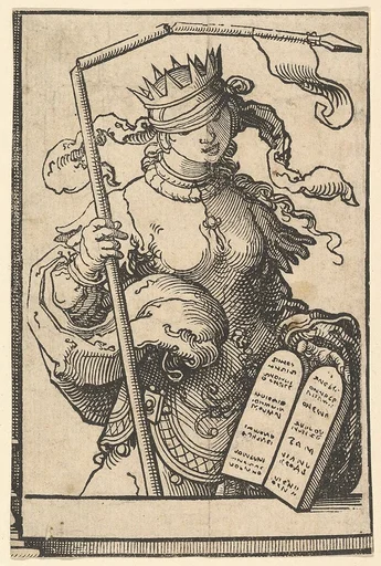 The Old Testament (or Synagogue), from the series of Sibyls