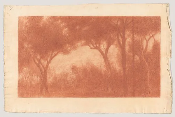 Forest Landscape with a Clearing — Herbert E. Crowley