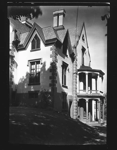 [Right Wing of Gothic Revival House, Northampton, Massachusetts]
