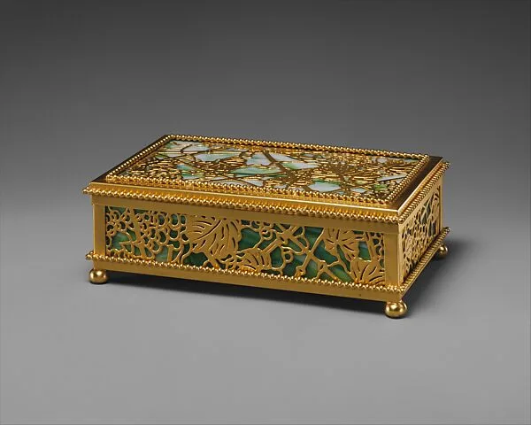 Covered Box — Louis C. Tiffany|Tiffany Studios