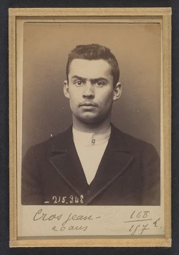 Cros. Jean. 19 ans, né à Négrin (Tarn). Tailleur d'habits. Pas de motif. 8/3/94.