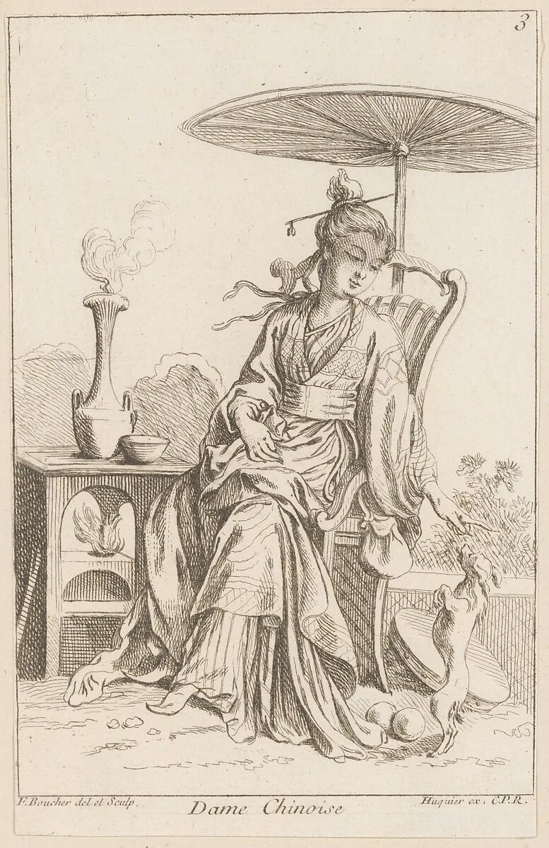 Chinese Lady — François Boucher|Chez Huquier