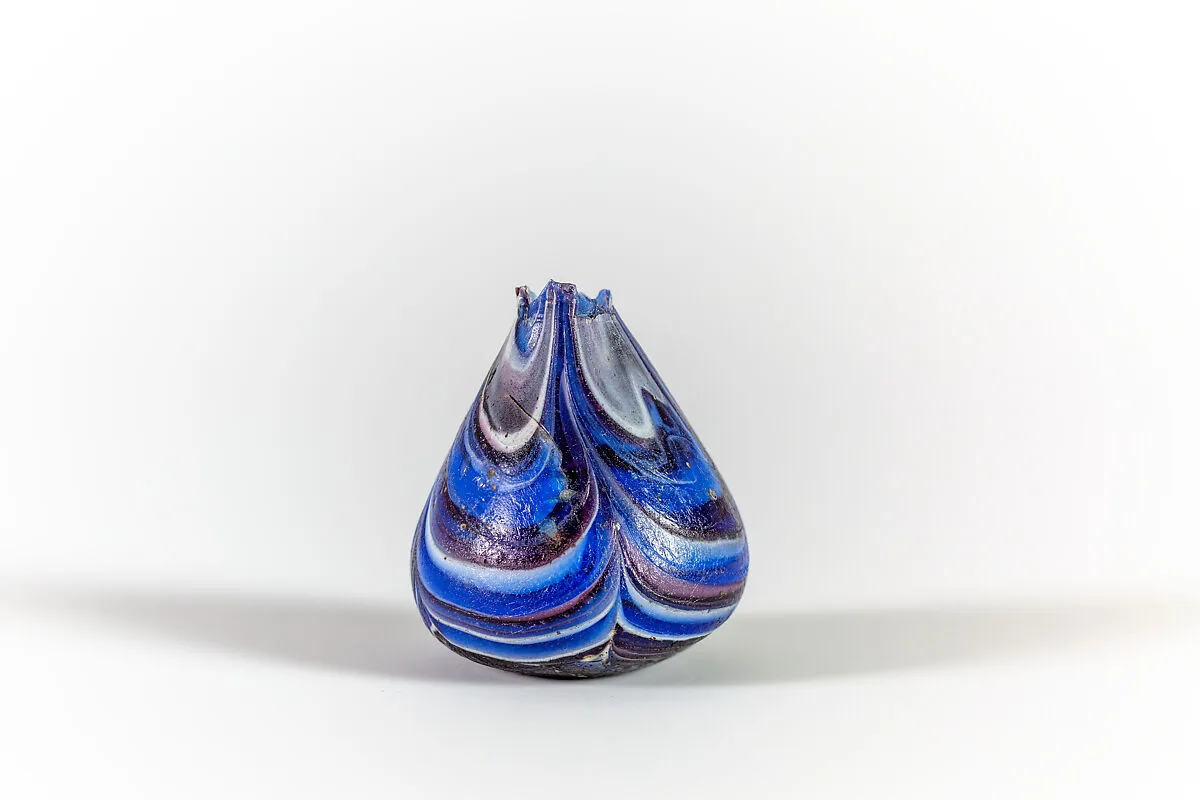 Glass mosaic perfume bottle — Unknown