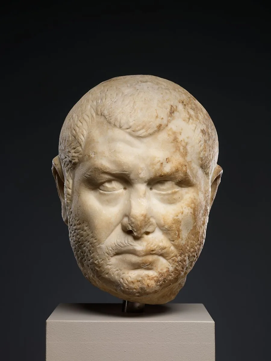 Marble portrait of a man — Unknown