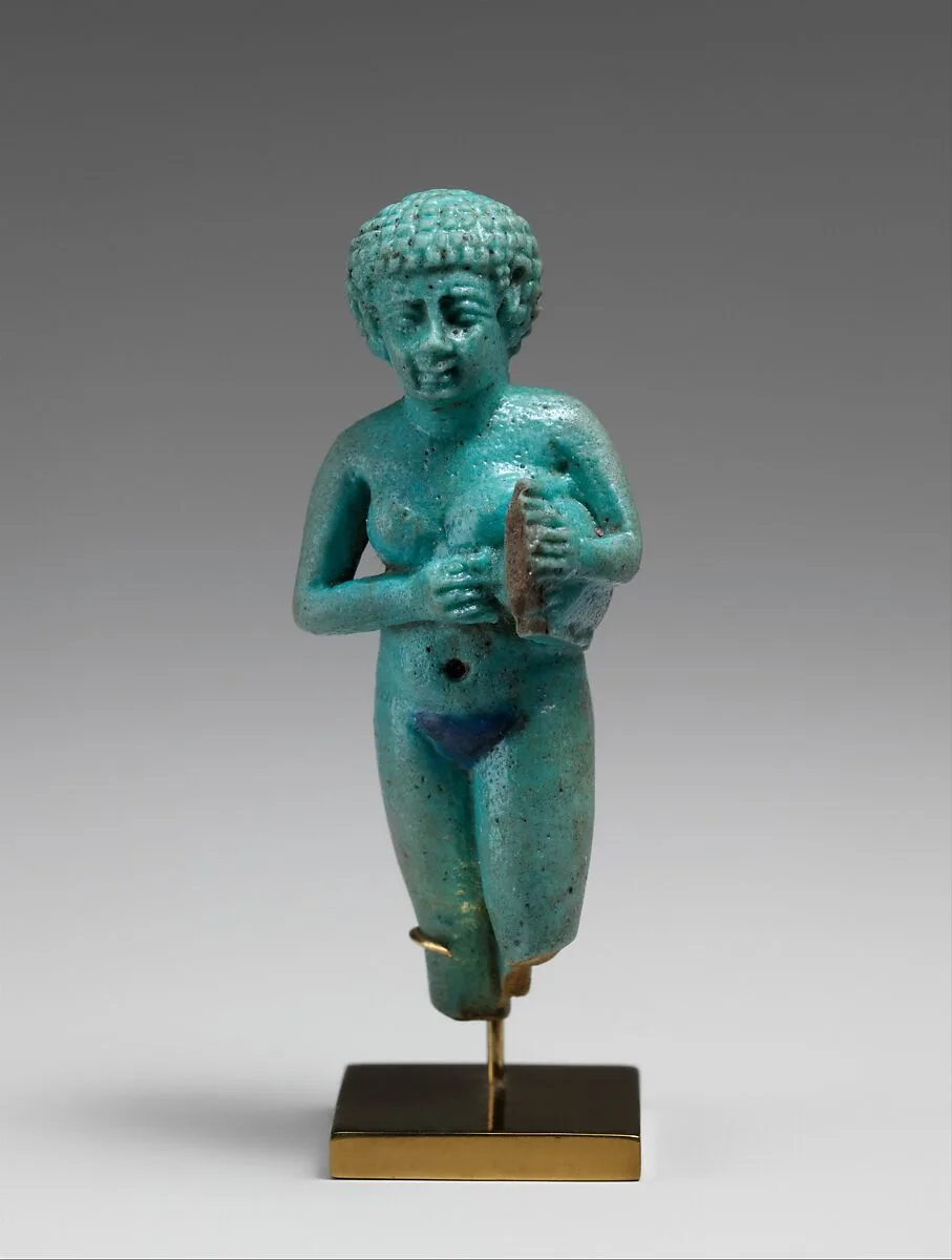 Amulet: Woman Playing Lyre — Unknown