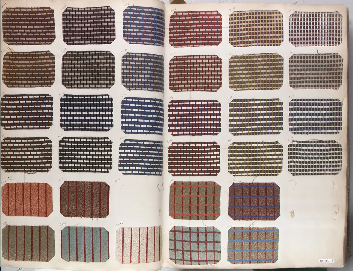 Textile Sample Book — Unknown