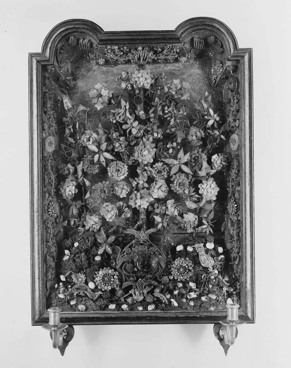 Quillwork Sconce — Unknown