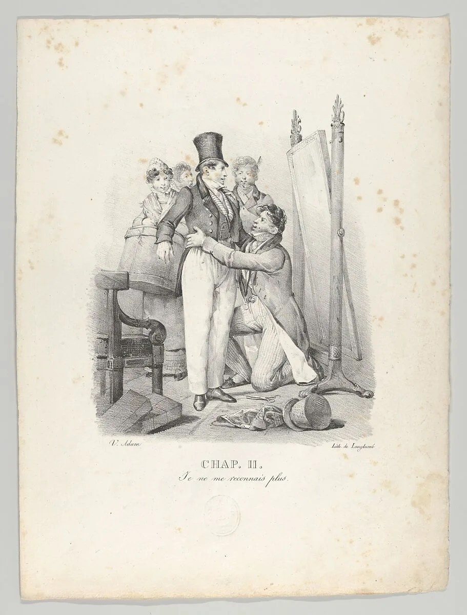 Chap. II: Je ne me reconnais plus (I No Longer Recognize Myself) — Sazerac and Duval|Victor Adam|Langlumé