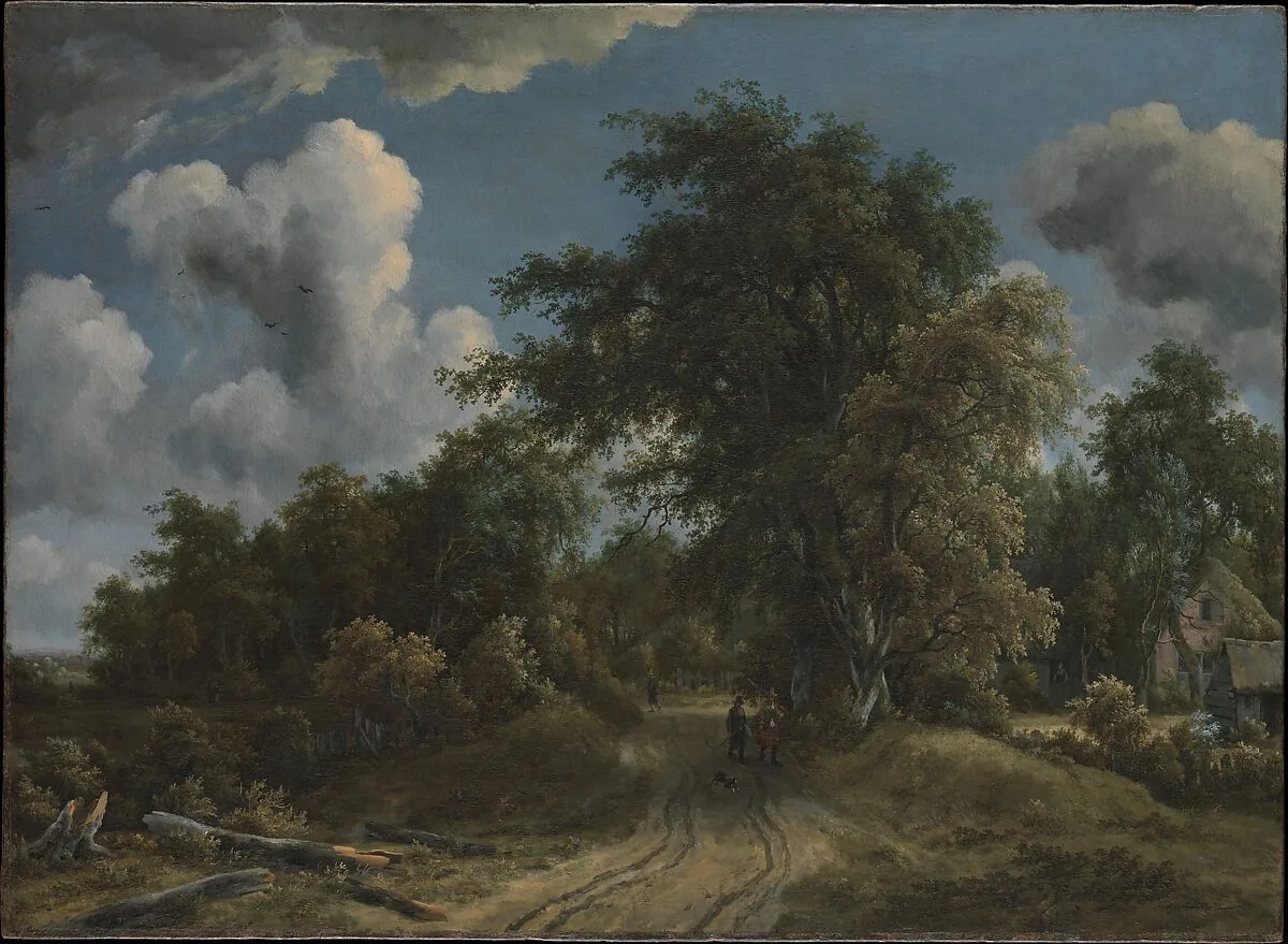 Woodland Road — Meyndert Hobbema
