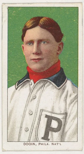 Dooin, Philadelphia, National League, from the White Border series (T206) for the American Tobacco Company