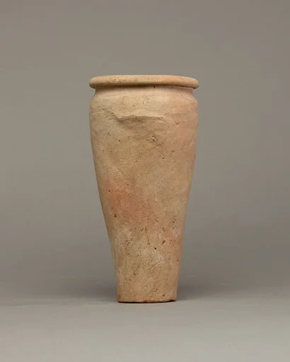Wavy-handled jar