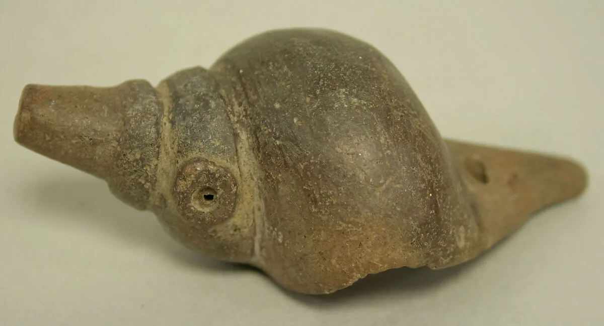 Ceramic Whistle in the Form of a Shell — Unknown