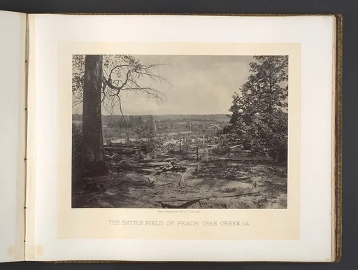 The Battle Field of Peach Tree Creek, Georgia