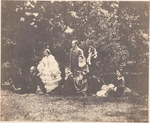 [Macrae, Ross, and Warner Families Outdoors]